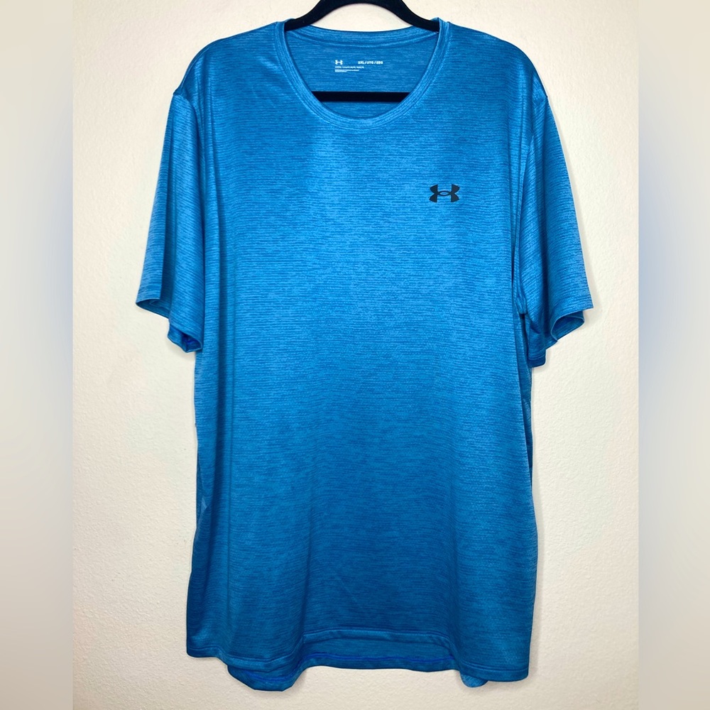 Under Armour Training Vent 2.0 Men’s crew neck blue t-shirt NWT 2XL Blue